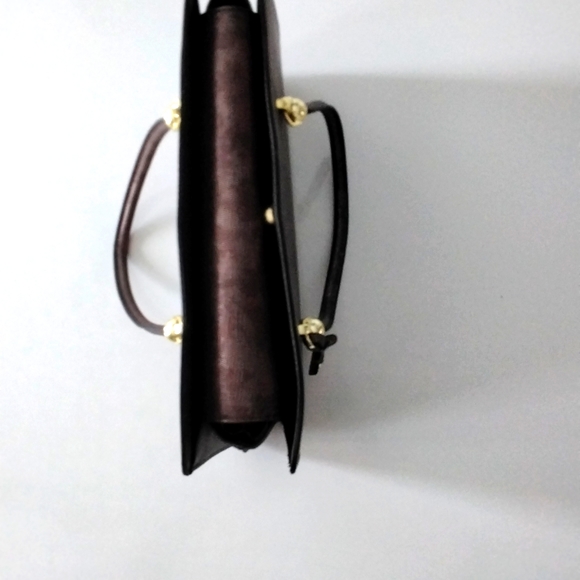 NWOT London Fog Satchel, large - Picture 5 of 9